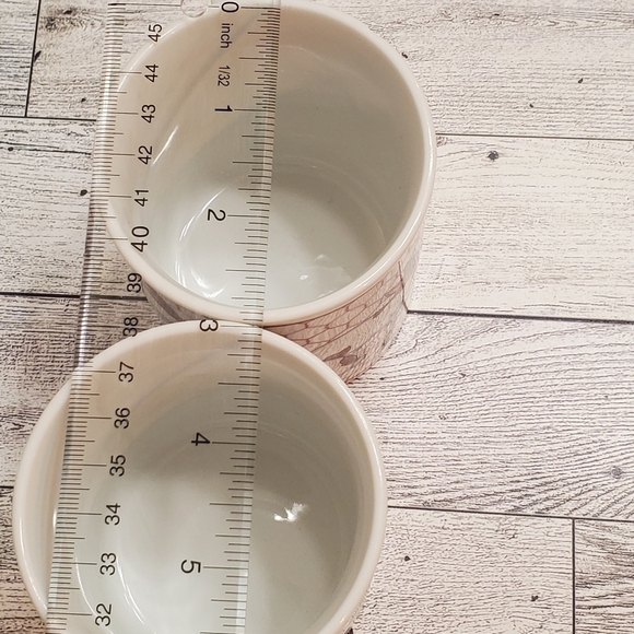 Vintage Takahashi Chicken /Bunnies Farm Kitchen Porcelain Mug Set of 2. - Picture 9 of 12